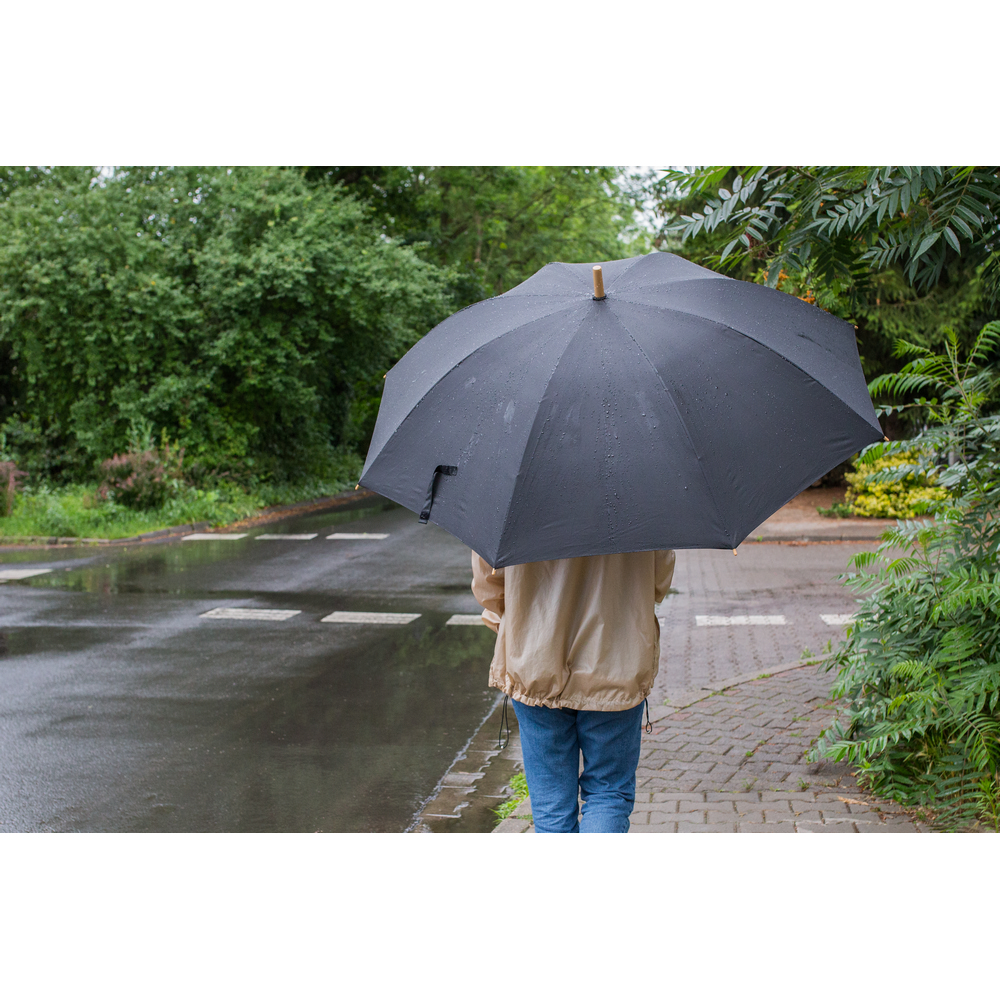 Parasol manualny z recyclingu RPET z pokrowcem Keelan - Parasole manualne z nadrukiem logo | VEBI - zdjęcie 12