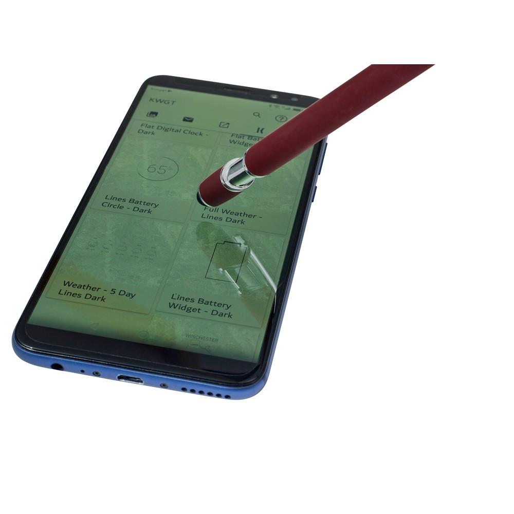Długopis touch pen aluminiowy z grawerem - Touch pen z nadrukiem logo | VEBI - zdjęcie 12