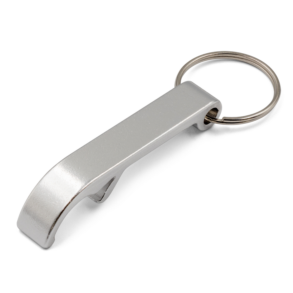 Aluminiowy brelok-otwieracz do butelek Macie - Breloki z nadrukiem logo | VEBI - zdjęcie 2