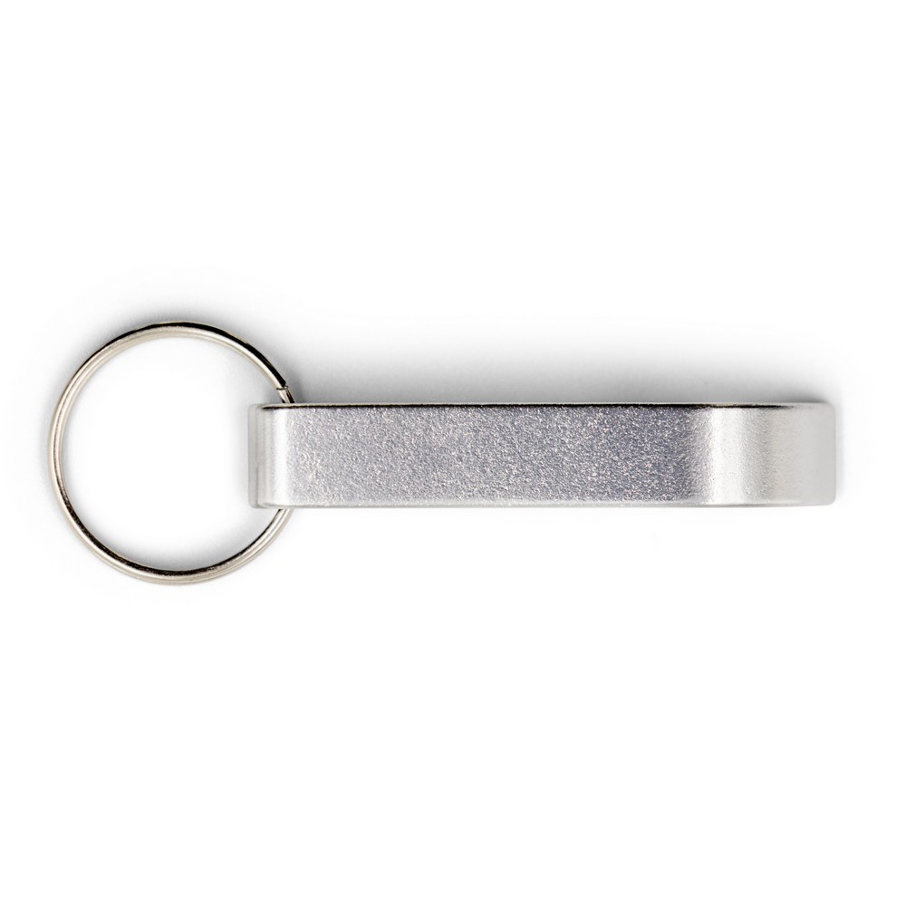 Aluminiowy brelok-otwieracz do butelek Macie - Breloki z nadrukiem logo | VEBI - zdjęcie 3