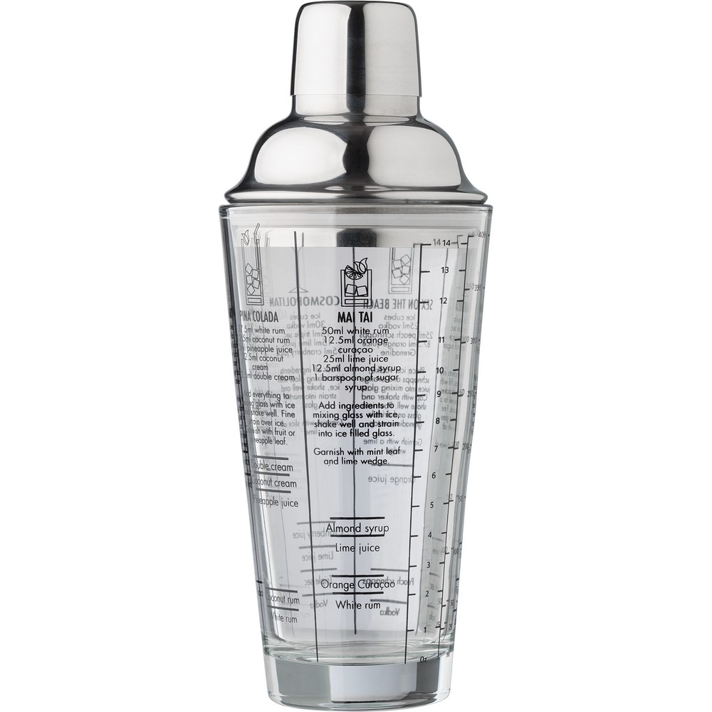 Shaker reklamowy 400 ml z logo - gadżet fitness dla firm - Akcesoria barowe z nadrukiem logo | VEBI - zdjęcie 9