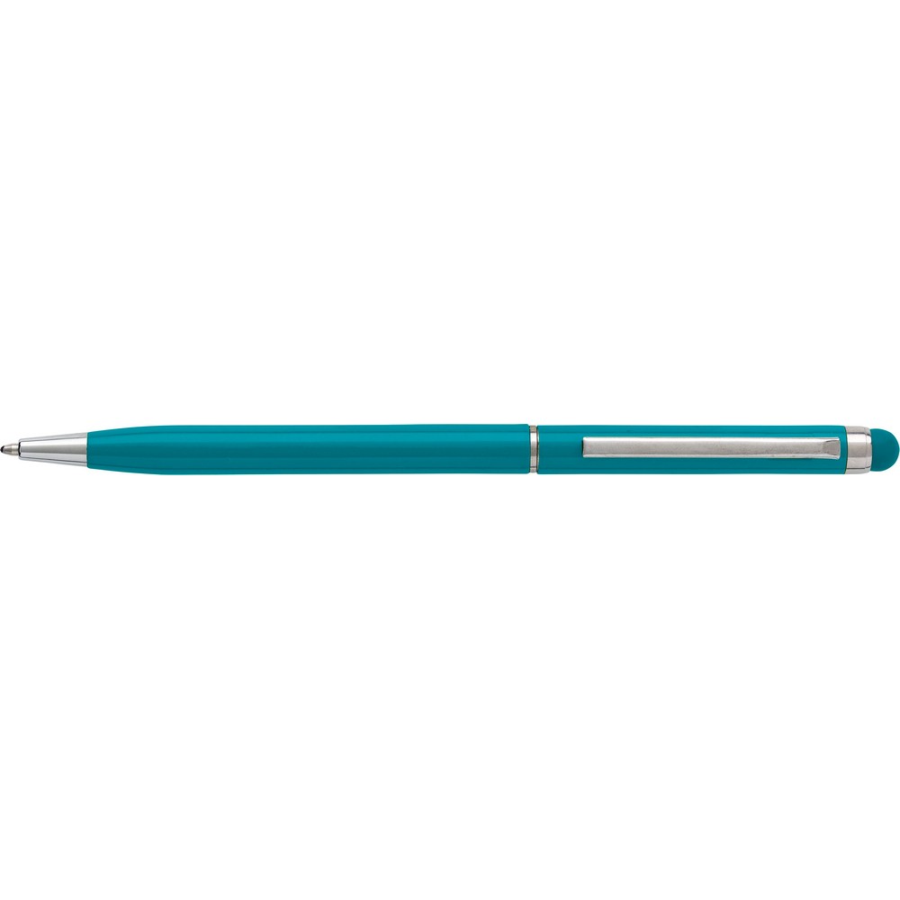 Długopis touch pen aluminiowy z mechanizmem obrotowym - Touch pen z nadrukiem logo | VEBI - zdjęcie 5