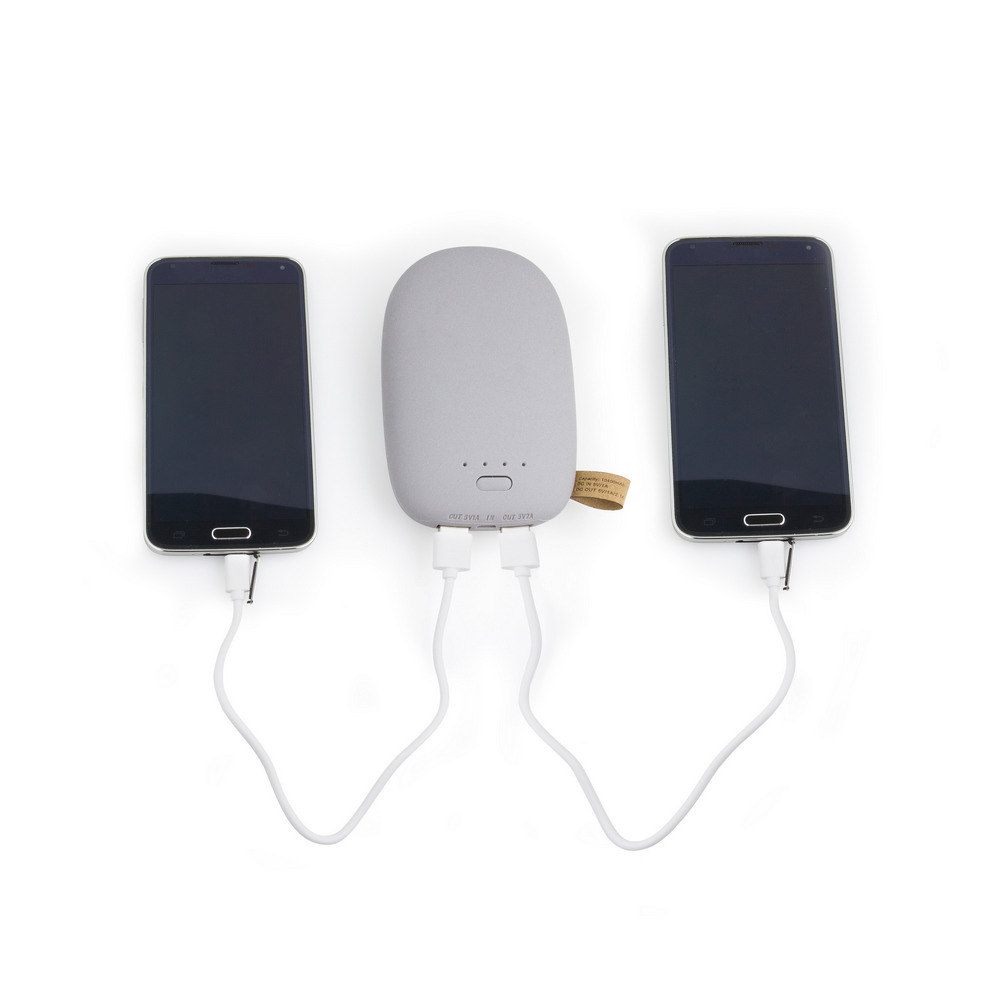 Power bank kamień 10400 mAh z logo firmy - Power banki z nadrukiem logo | VEBI - zdjęcie 6
