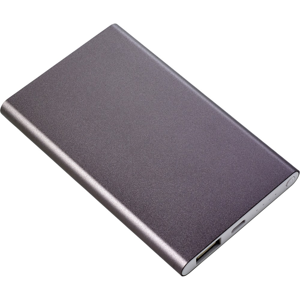 Power bank 4000 mAh z wskaźnikiem naładowania - Power banki z nadrukiem logo | VEBI - zdjęcie 7