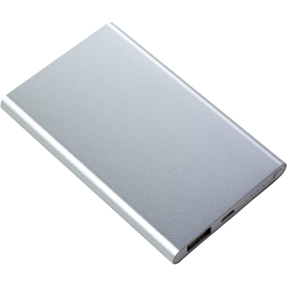 Power bank 4000 mAh z wskaźnikiem naładowania - Power banki z nadrukiem logo | VEBI - zdjęcie 16