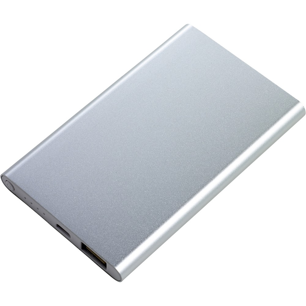 Power bank 4000 mAh z wskaźnikiem naładowania - Power banki z nadrukiem logo | VEBI - zdjęcie 18