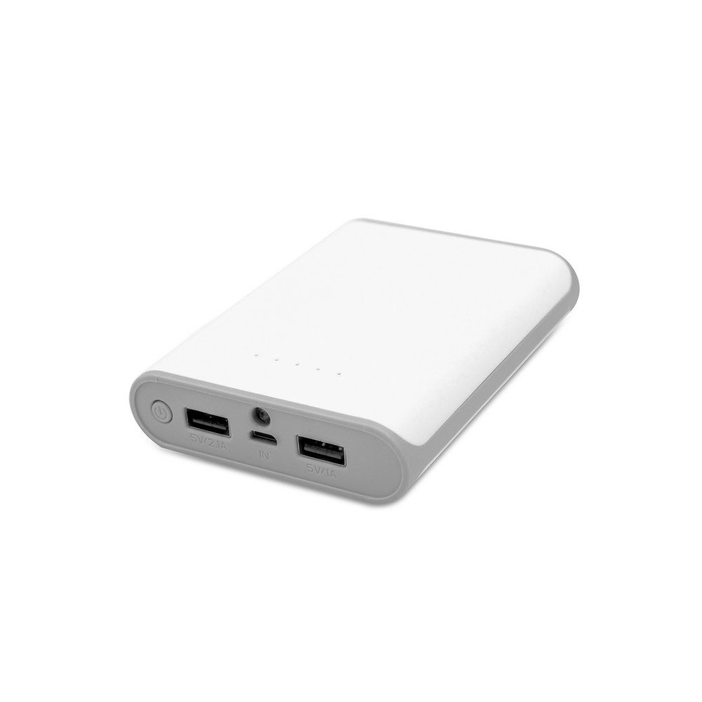 Power bank 8000 mAh Lesley z nadrukiem logo - Power banki z nadrukiem logo | VEBI - zdjęcie 2