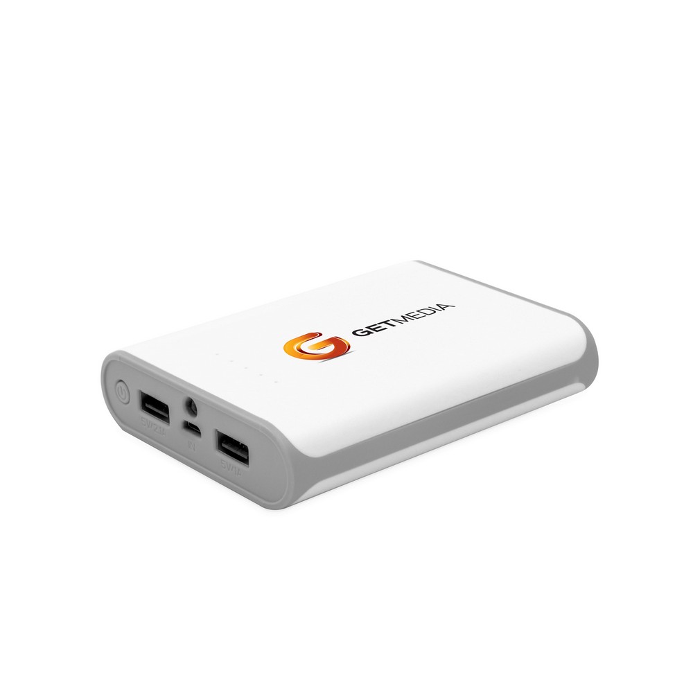 Power bank 8000 mAh Lesley z nadrukiem logo - Power banki z nadrukiem logo | VEBI - zdjęcie 4