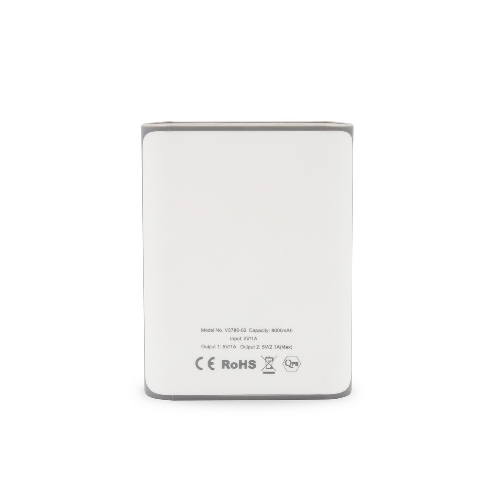 Power bank 8000 mAh Lesley z nadrukiem logo - Power banki z nadrukiem logo | VEBI - zdjęcie 6