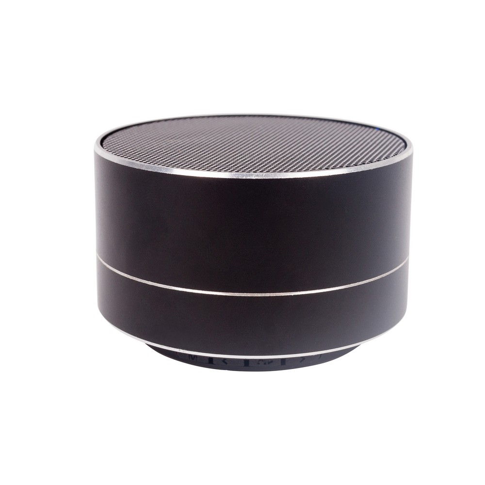 Głośnik Bluetooth Silas z radiem i lampkami LED - Głośniki z nadrukiem logo | VEBI