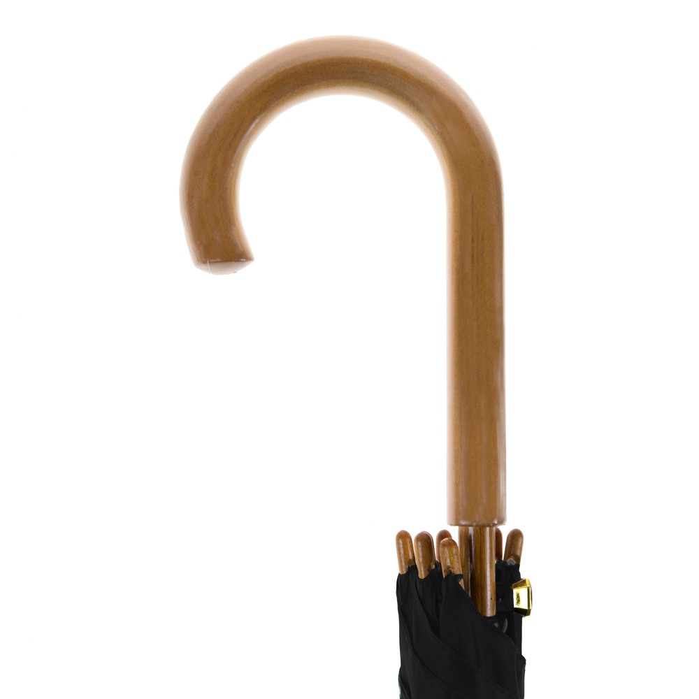 Parasol automatyczny z drewnianą rączką Hayden 23" - Parasole automatyczne z nadrukiem logo | VEBI - zdjęcie 15