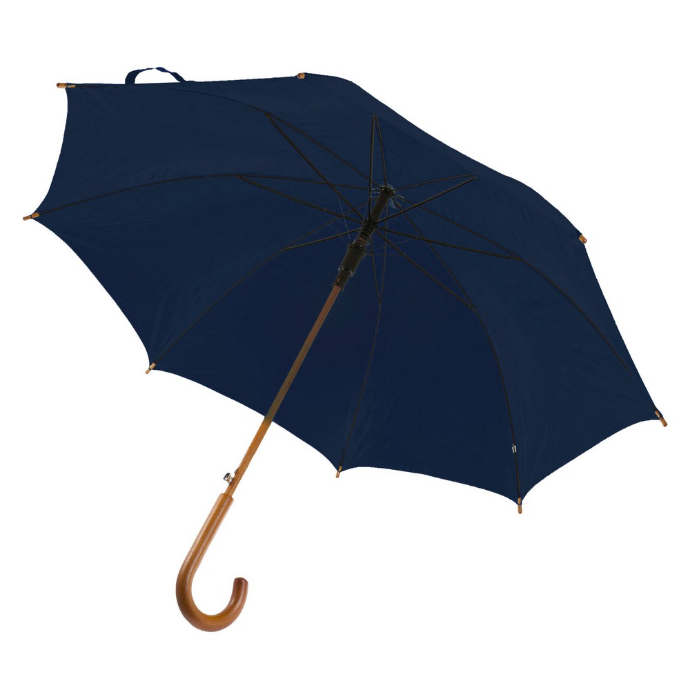 Parasol automatyczny z drewnianą rączką Hayden 23" - Parasole automatyczne z nadrukiem logo | VEBI - zdjęcie 21