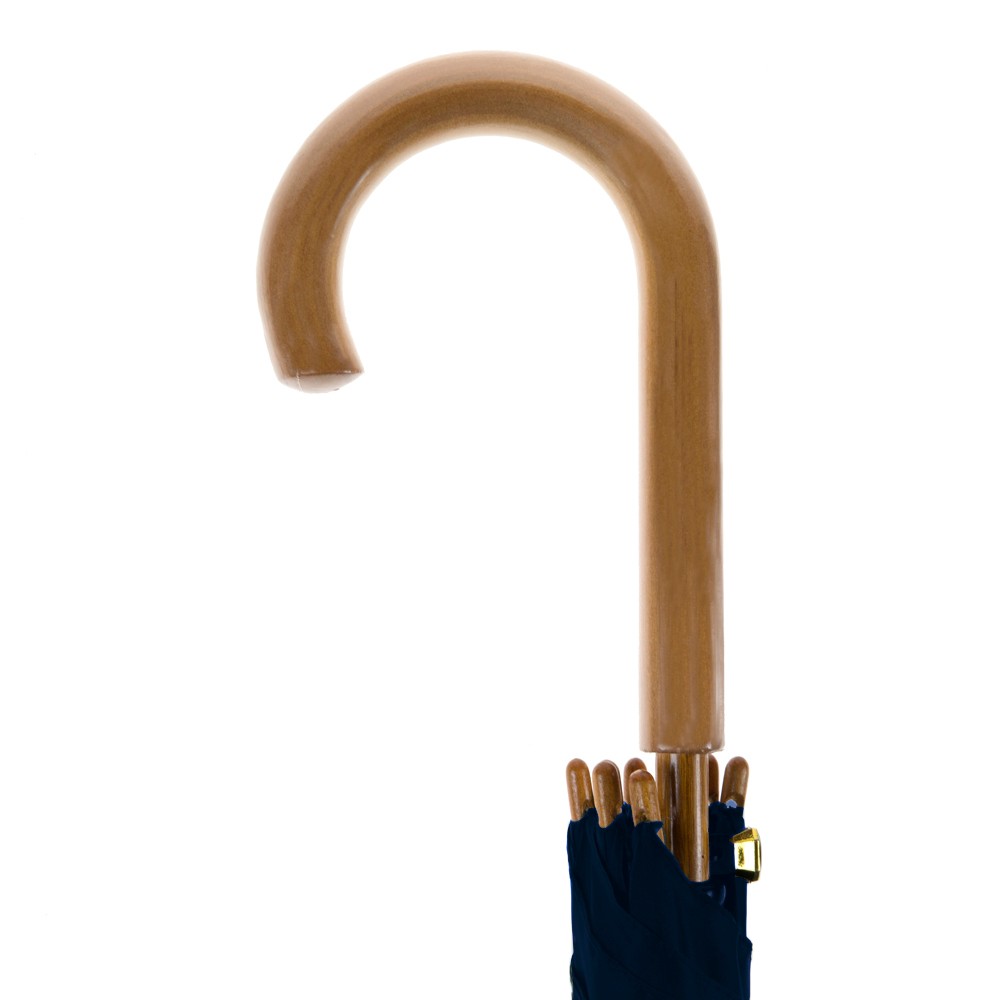 Parasol automatyczny z drewnianą rączką Hayden 23" - Parasole automatyczne z nadrukiem logo | VEBI - zdjęcie 23