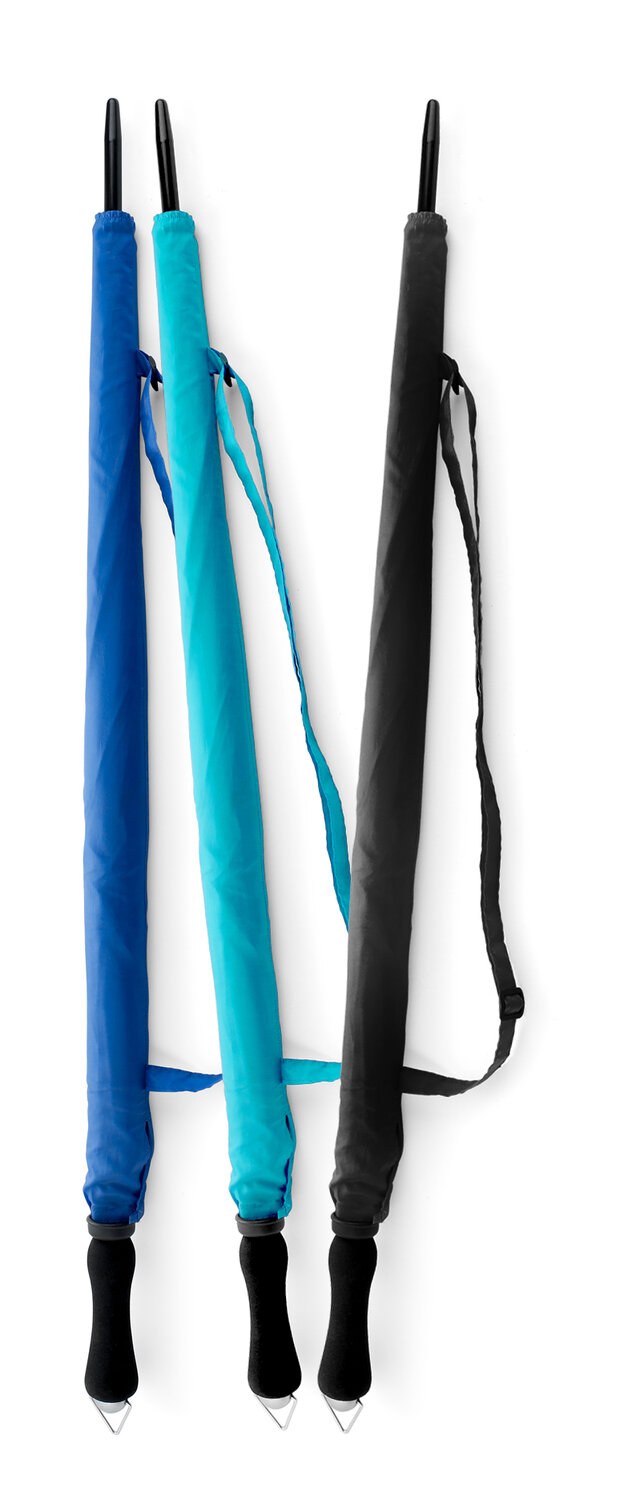 Parasol manualny Ø131 cm z nadrukiem logo - Parasole manualne z nadrukiem logo | VEBI - zdjęcie 3