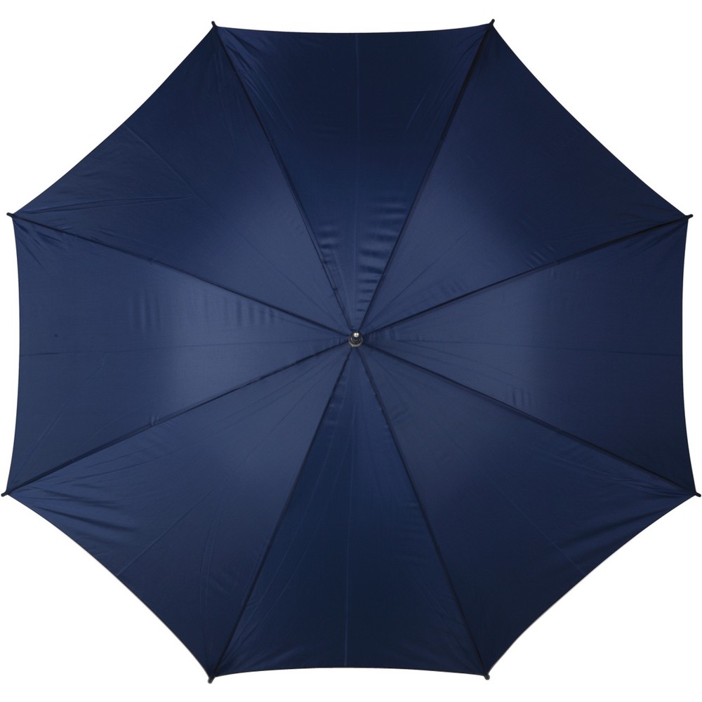 Parasol manualny 8-panelowy z drewnianą rączką - Parasole manualne z nadrukiem logo | VEBI - zdjęcie 7