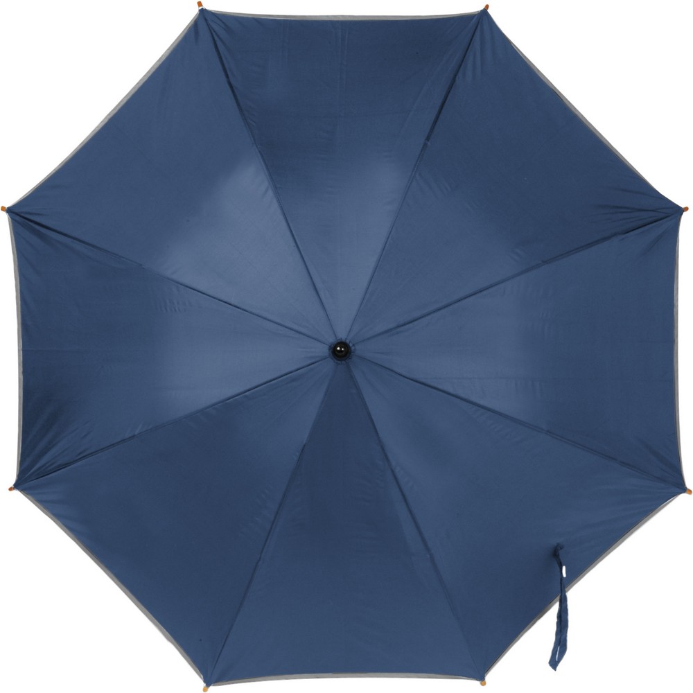 Parasol automatyczny z drewnianą konstrukcją - 8 paneli - Parasole automatyczne z nadrukiem logo | VEBI - zdjęcie 9
