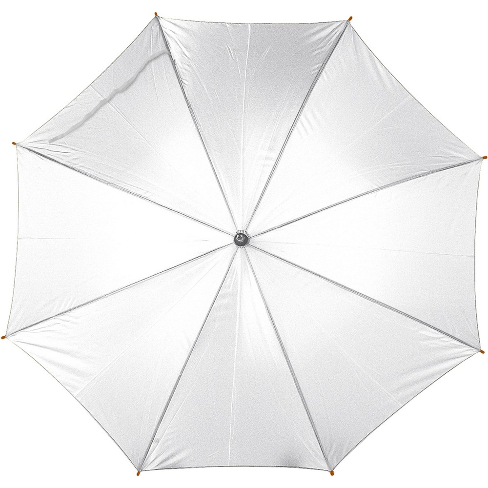 Parasol automatyczny 8 paneli z drewnianym trzonem - Parasole automatyczne z nadrukiem logo | VEBI - zdjęcie 7