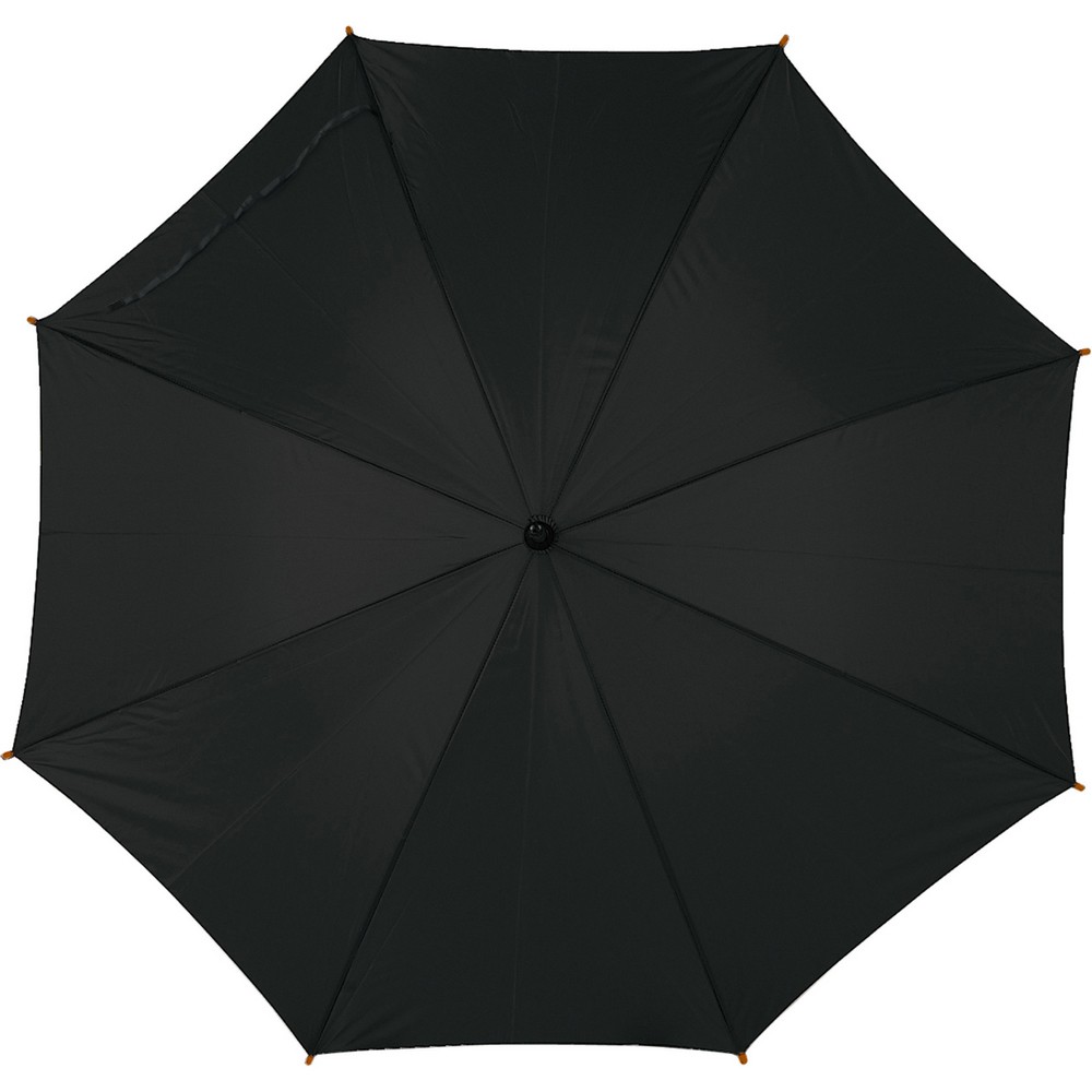 Parasol automatyczny 8 paneli z drewnianym trzonem - Parasole automatyczne z nadrukiem logo | VEBI - zdjęcie 15