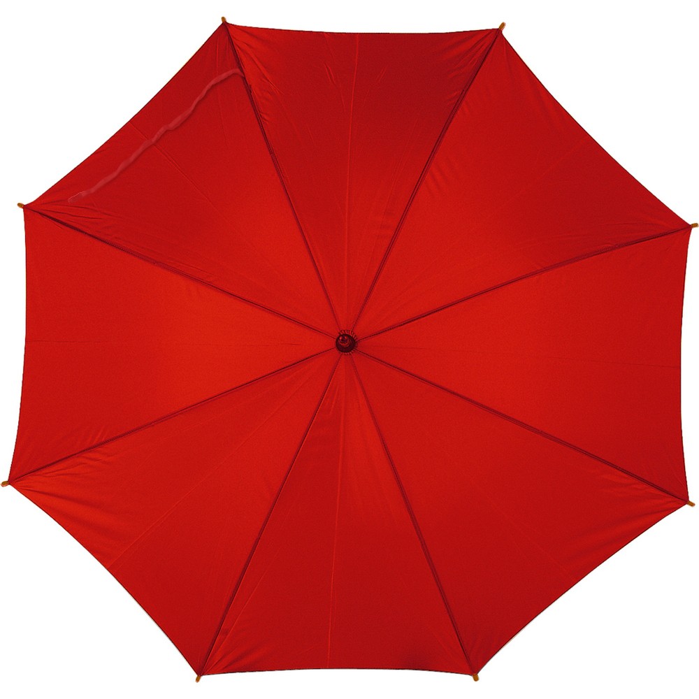 Parasol automatyczny 8 paneli z drewnianym trzonem - Parasole automatyczne z nadrukiem logo | VEBI - zdjęcie 20