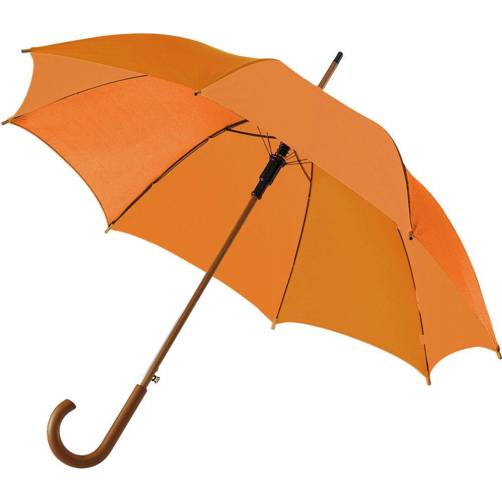 Parasol automatyczny 8 paneli z drewnianym trzonem - Parasole automatyczne z nadrukiem logo | VEBI - zdjęcie 25