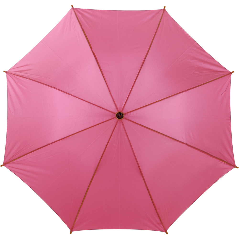 Parasol automatyczny 8 paneli z drewnianym trzonem - Parasole automatyczne z nadrukiem logo | VEBI - zdjęcie 30