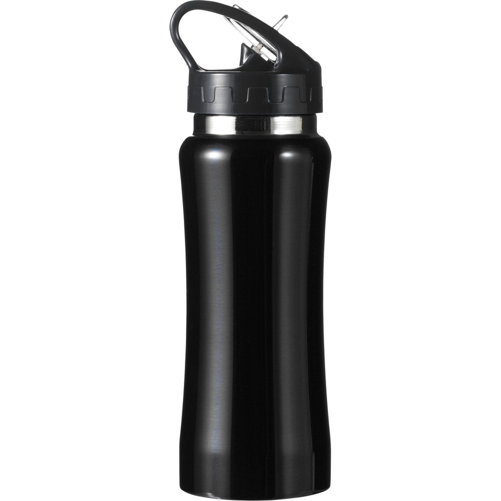 Butelka sportowa 600 ml stal nierdzewna z grawerem - Butelki i bidony z nadrukiem logo | VEBI - zdjęcie 4