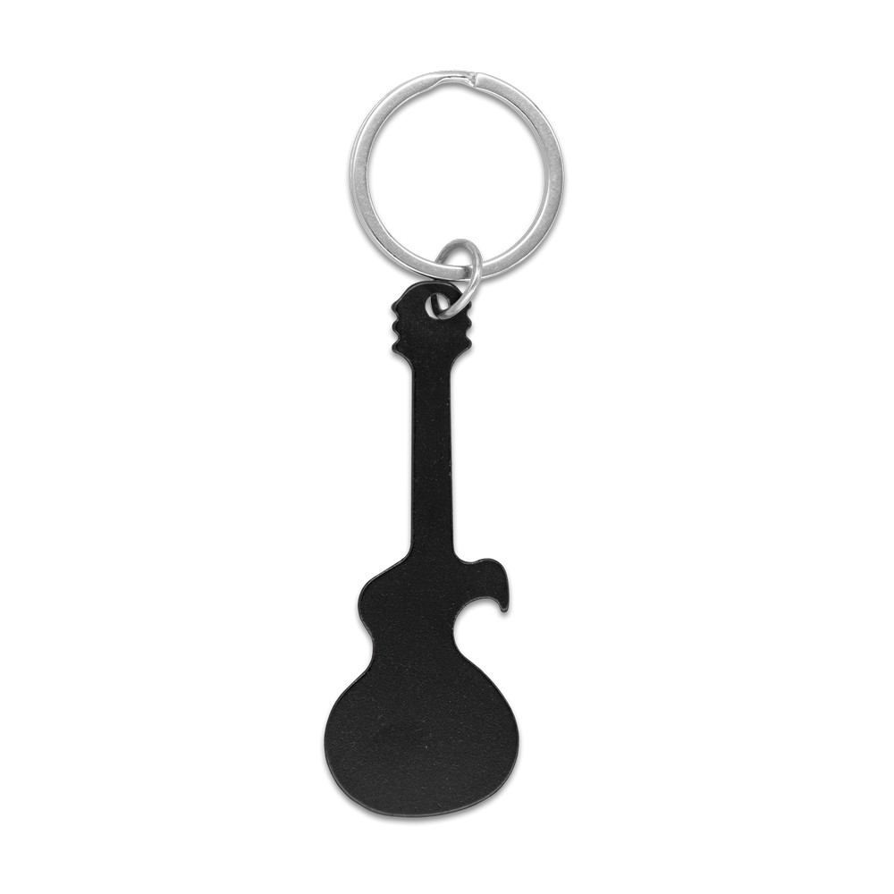 Brelok gitara z otwieraczem - muzyczny gadżet reklamowy - Breloki z nadrukiem logo | VEBI - zdjęcie 3