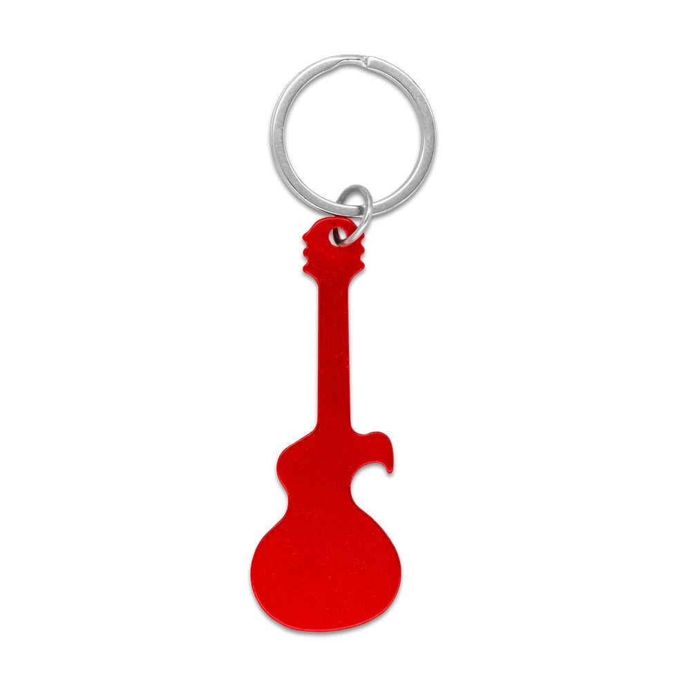 Brelok gitara z otwieraczem - muzyczny gadżet reklamowy - Breloki z nadrukiem logo | VEBI - zdjęcie 10