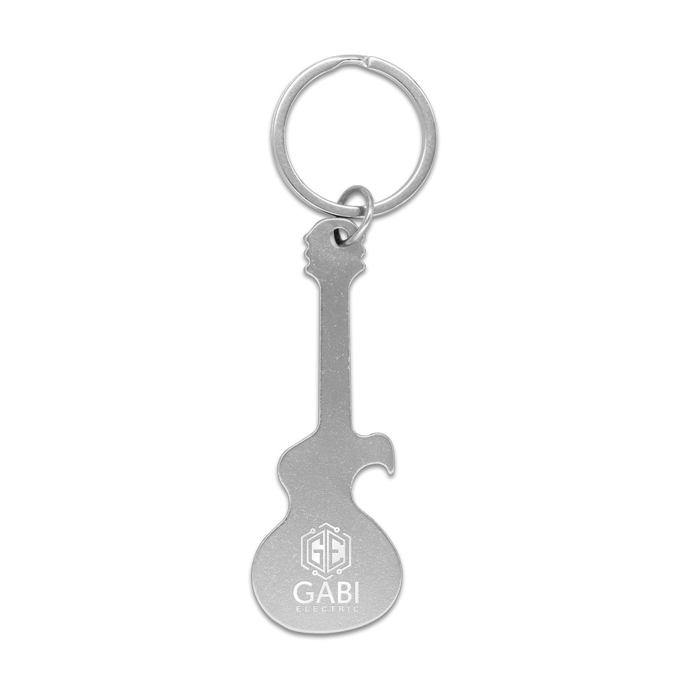 Brelok gitara z otwieraczem - muzyczny gadżet reklamowy - Breloki z nadrukiem logo | VEBI - zdjęcie 25