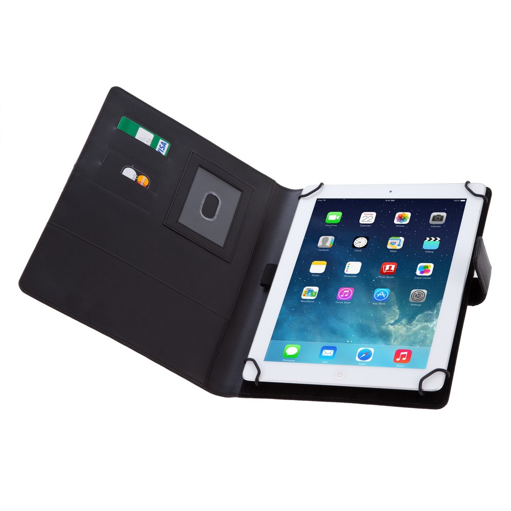 Skórzana teczka konferencyjna Mauro Conti z etui na tablet - Akcesoria do komputerów z nadrukiem logo | VEBI