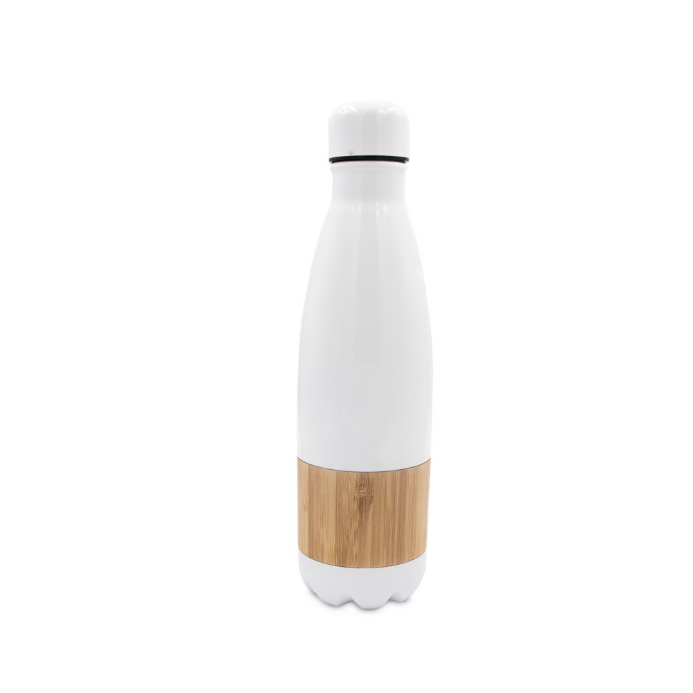 Termos bambusowy Blake 500ml - ekologiczny z logo firmy - Kubki i butelki termiczne z nadrukiem logo | VEBI