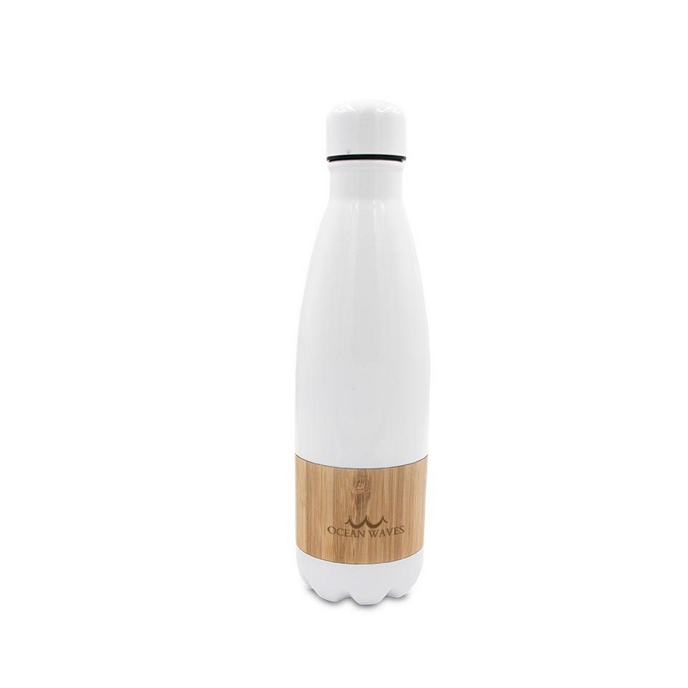 Termos bambusowy Blake 500ml - ekologiczny z logo firmy - Kubki i butelki termiczne z nadrukiem logo | VEBI - zdjęcie 8
