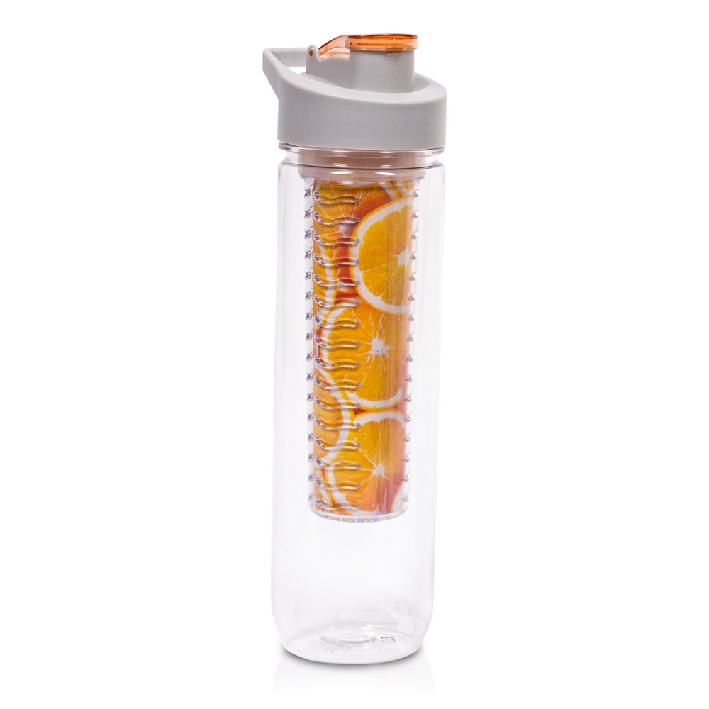 Butelka sportowa z Tritanu 800 ml z wkładem na owoce - Butelki i bidony z nadrukiem logo | VEBI - zdjęcie 27