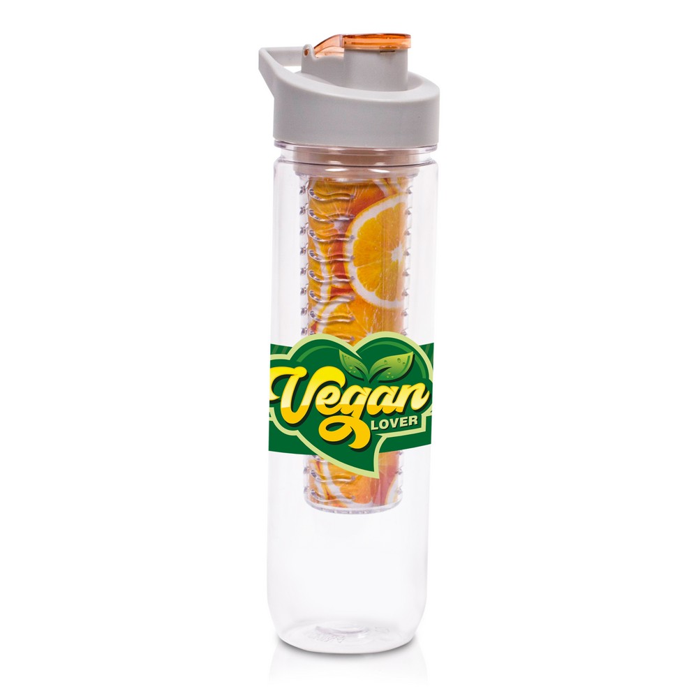 Butelka sportowa z Tritanu 800 ml z wkładem na owoce - Butelki i bidony z nadrukiem logo | VEBI - zdjęcie 36