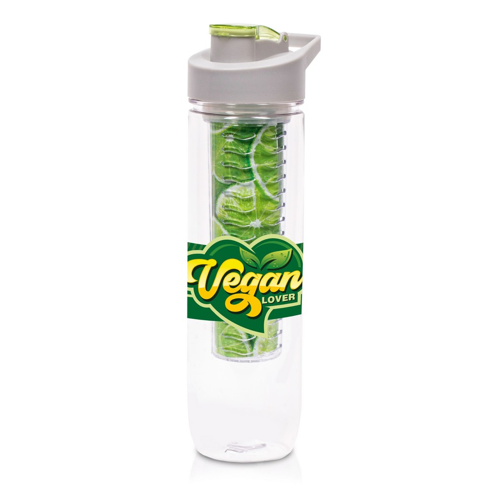 Butelka sportowa z Tritanu 800 ml z wkładem na owoce - Butelki i bidony z nadrukiem logo | VEBI - zdjęcie 9