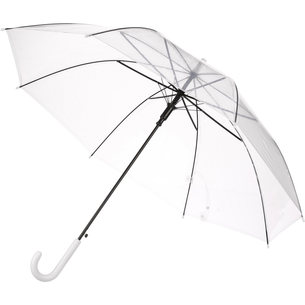 Parasol automatyczny z przezroczystymi panelami - Parasole automatyczne z nadrukiem logo | VEBI