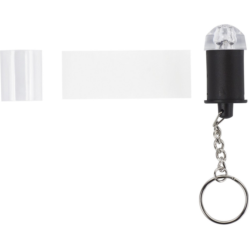 Brelok z LED - praktyczna lampka do kluczy - Latarki i lampki z nadrukiem logo | VEBI - zdjęcie 2