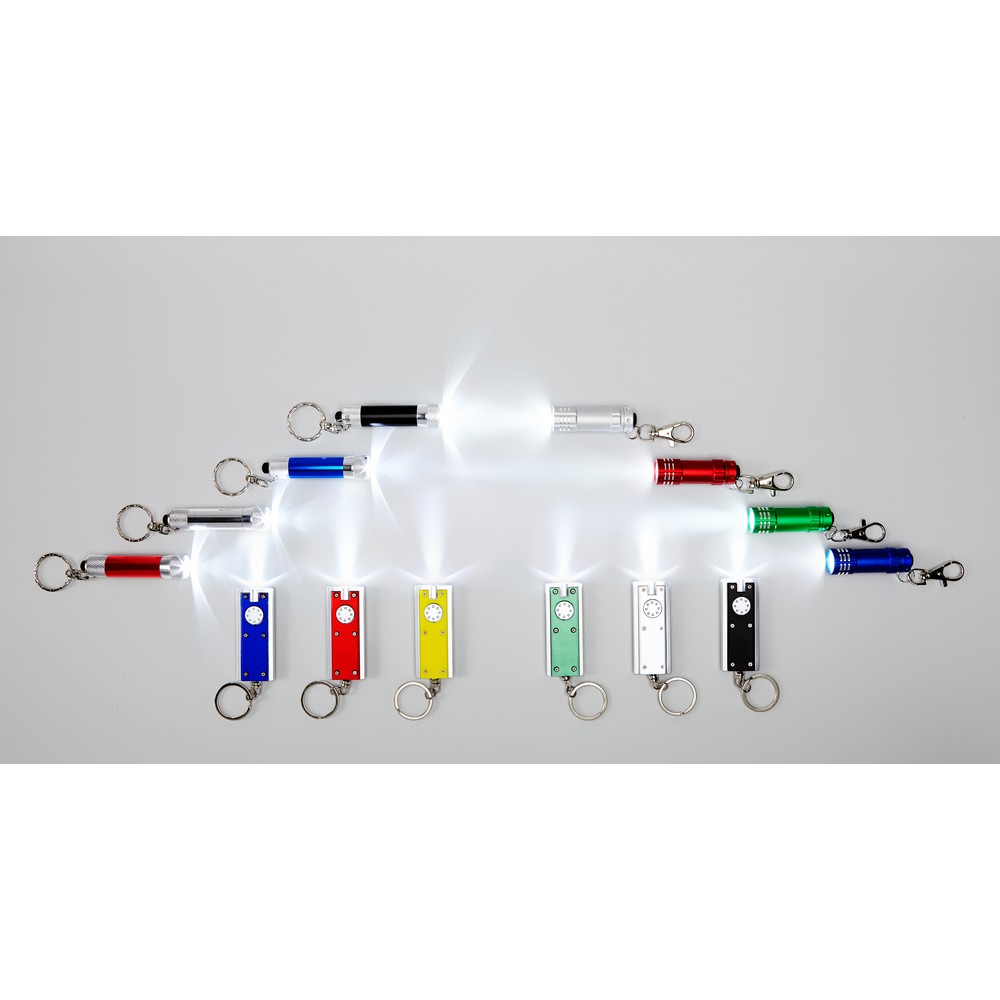 Brelok LED z lampką - praktyczny gadżet firmowy - Latarki i lampki z nadrukiem logo | VEBI - zdjęcie 2