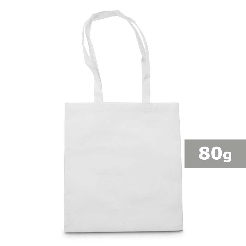 Torba na zakupy non-woven 80 g/m2 z nadrukiem logo - Torby i koszyki na zakupy z nadrukiem logo | VEBI - zdjęcie 5