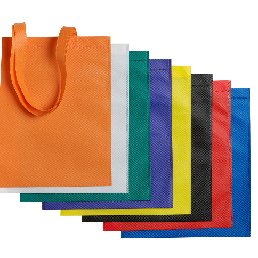 Torba na zakupy non-woven 80 g/m2 z nadrukiem logo - Torby i koszyki na zakupy z nadrukiem logo | VEBI - zdjęcie 2
