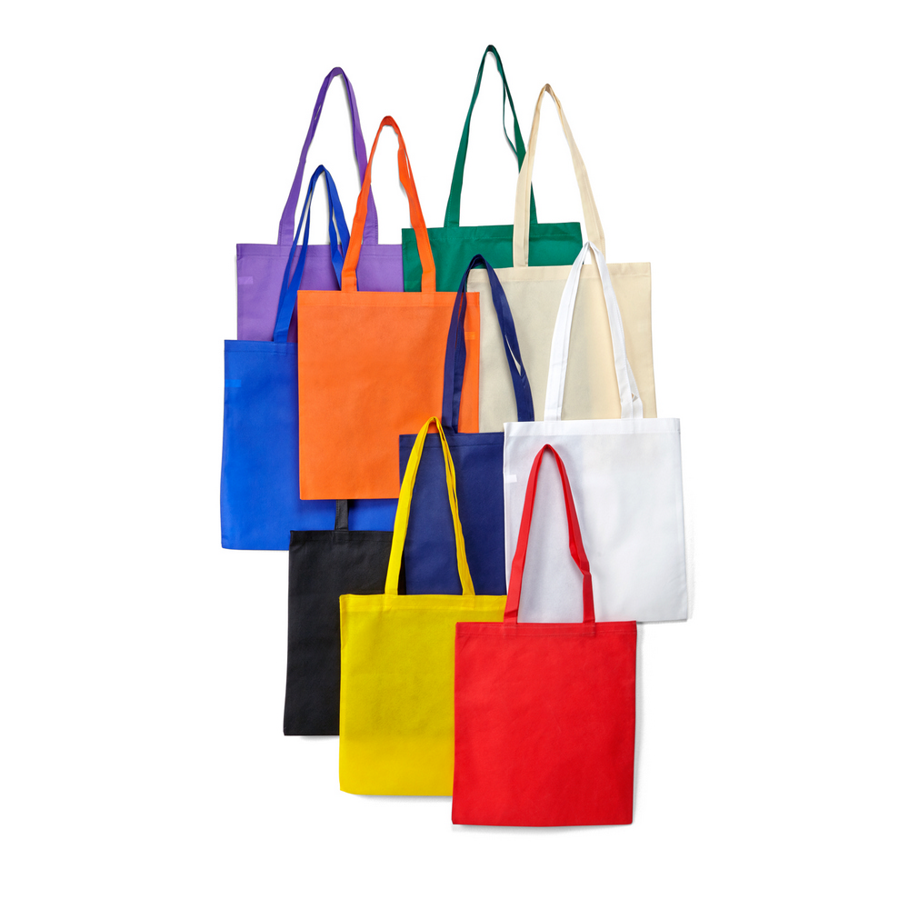 Torba na zakupy non-woven 80 g/m2 z nadrukiem logo - Torby i koszyki na zakupy z nadrukiem logo | VEBI - zdjęcie 4