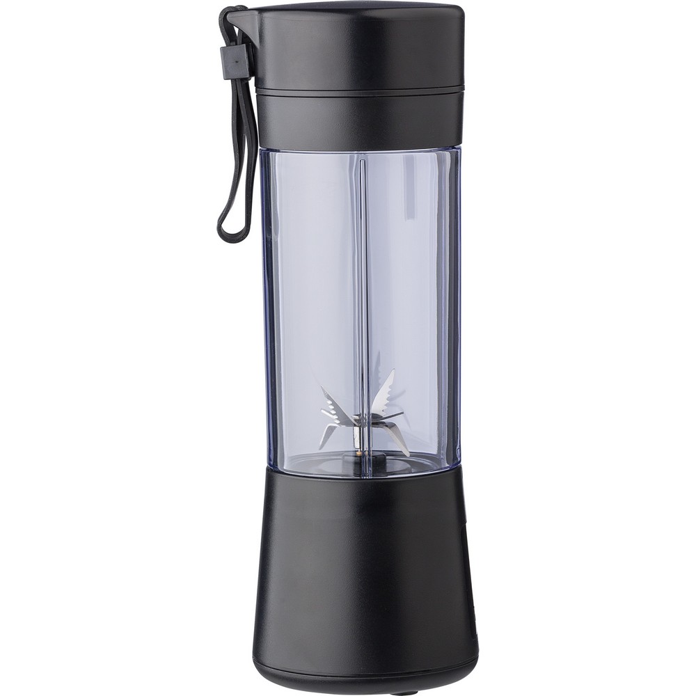 Przenośny blender elektryczny z kubkiem 320ml - Akcesoria kuchenne z nadrukiem logo | VEBI - zdjęcie 6