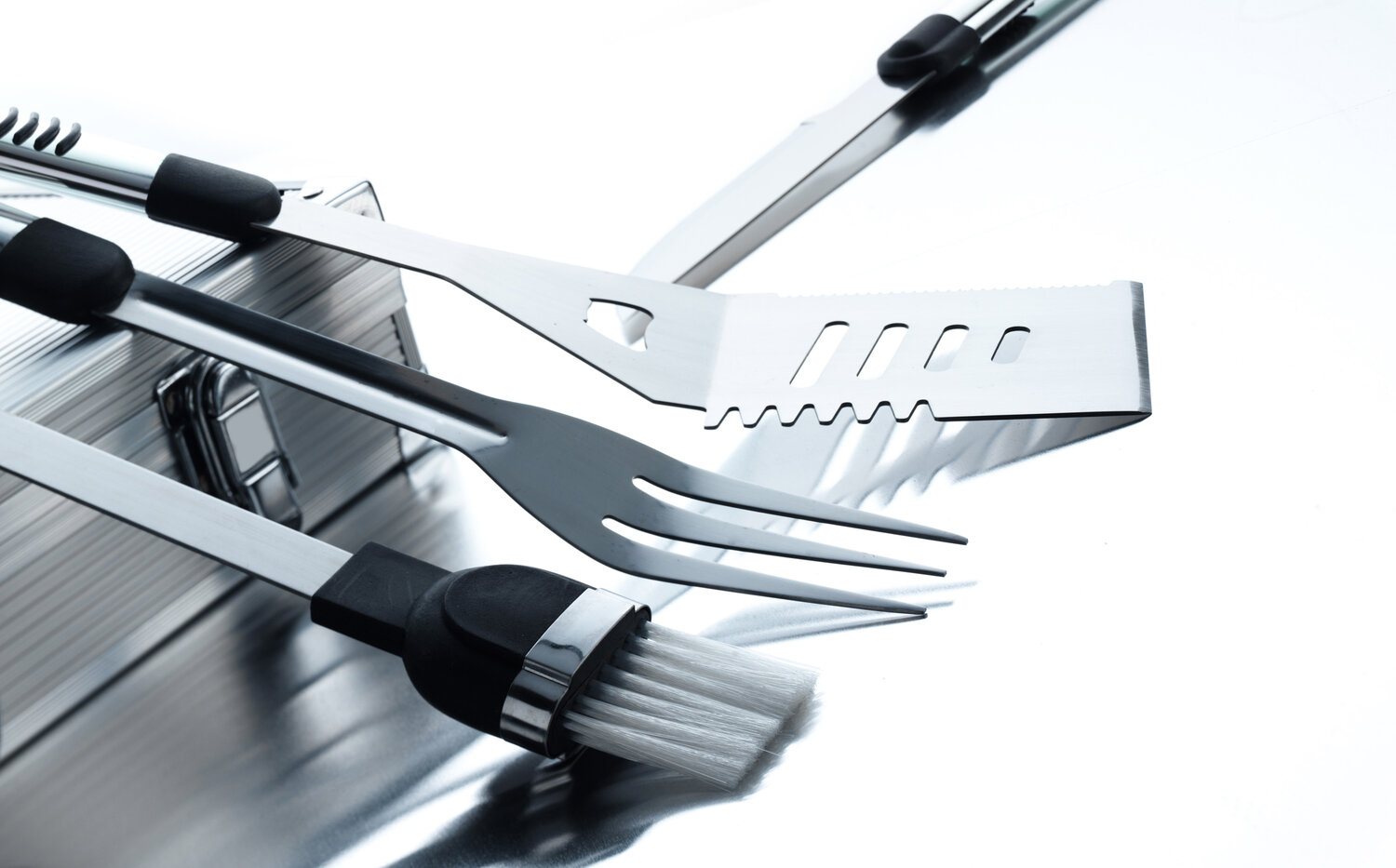 Profesjonalny zestaw grillowy w walizce aluminiowej - Grill i piknik z nadrukiem logo | VEBI - zdjęcie 2