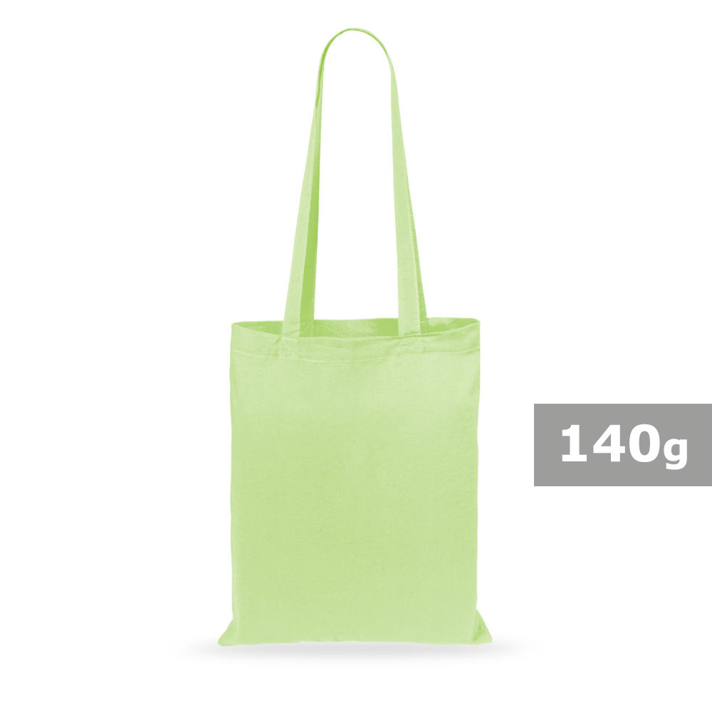 Torba bawełniana na zakupy 140g/m² z nadrukiem logo - Torby i koszyki na zakupy z nadrukiem logo | VEBI