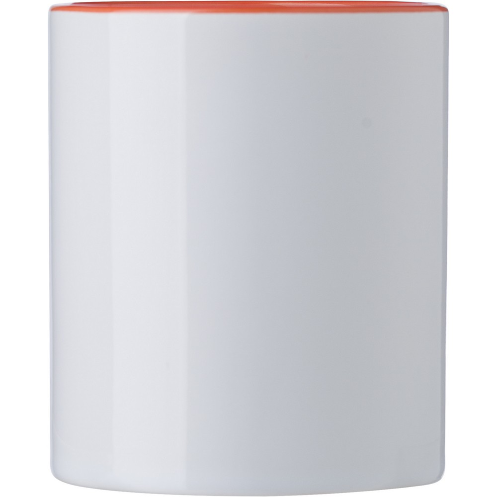 Kubek ceramiczny z kolorowymi elementami 300ml - pod sublimację - Kubki z nadrukiem logo | VEBI - zdjęcie 9