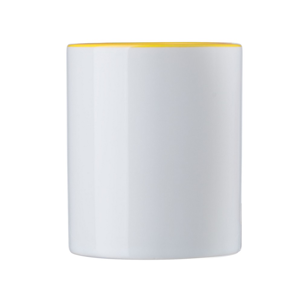 Kubek ceramiczny z kolorowymi elementami 300ml - pod sublimację - Kubki z nadrukiem logo | VEBI - zdjęcie 11