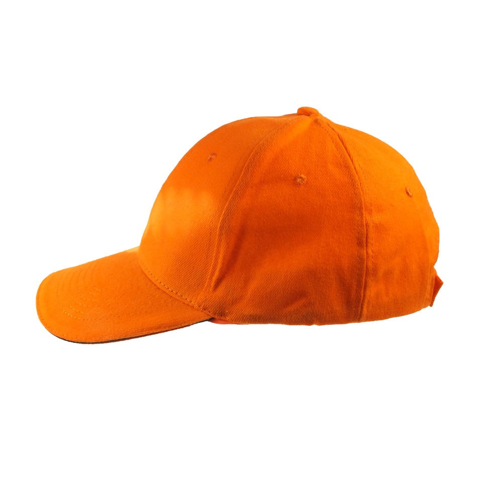 Czapka z daszkiem 6 paneli z haftem - Czapki z daszkiem z nadrukiem logo | VEBI - zdjęcie 6