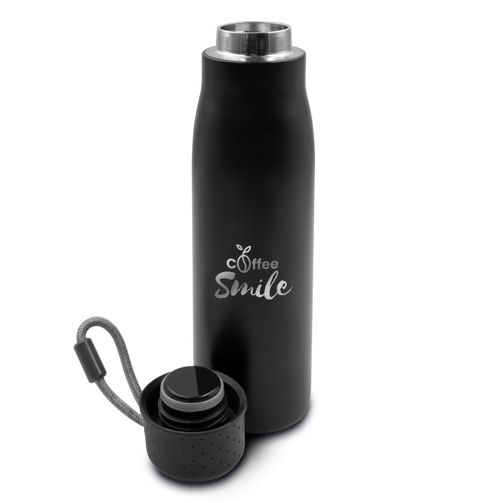 Butelka termiczna 550ml z uchwytem - stal nierdzewna - Kubki i butelki termiczne z nadrukiem logo | VEBI - zdjęcie 6