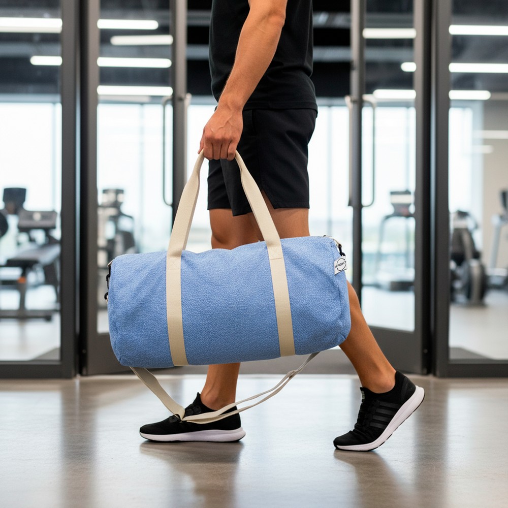 Torba sportowa B'RIGHT z materiałów z recyklingu - Torby i walizki podróżne z nadrukiem logo | VEBI - zdjęcie 10
