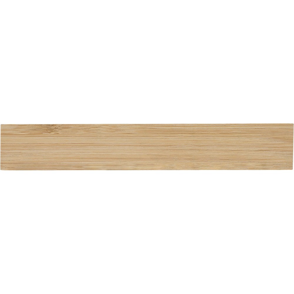 Bambusowa linijka 15 cm z możliwością nadruku logo - Akcesoria biurowe z nadrukiem logo | VEBI - zdjęcie 4
